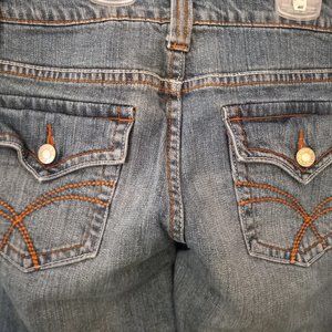 So flared jeans size 9 average